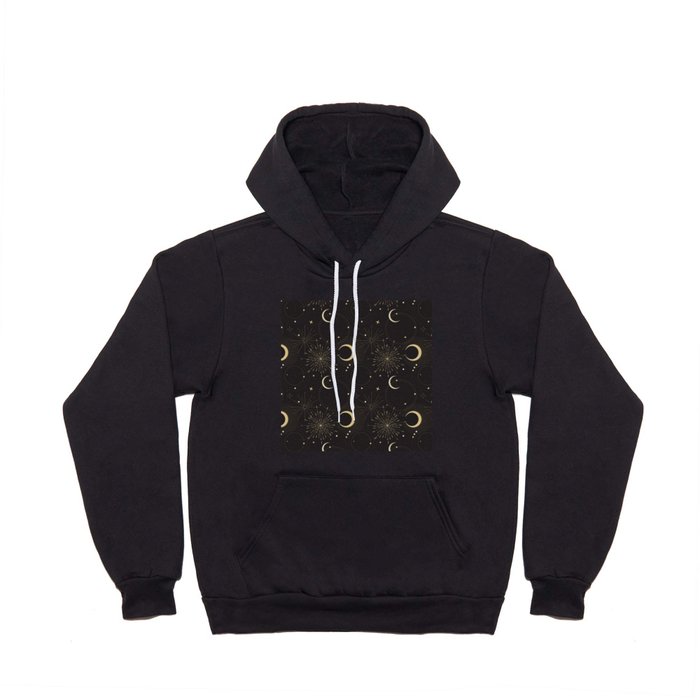 Space universe star and moon  Hoody