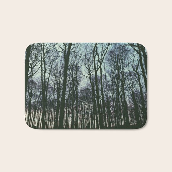 Winter Forest Bath Mat