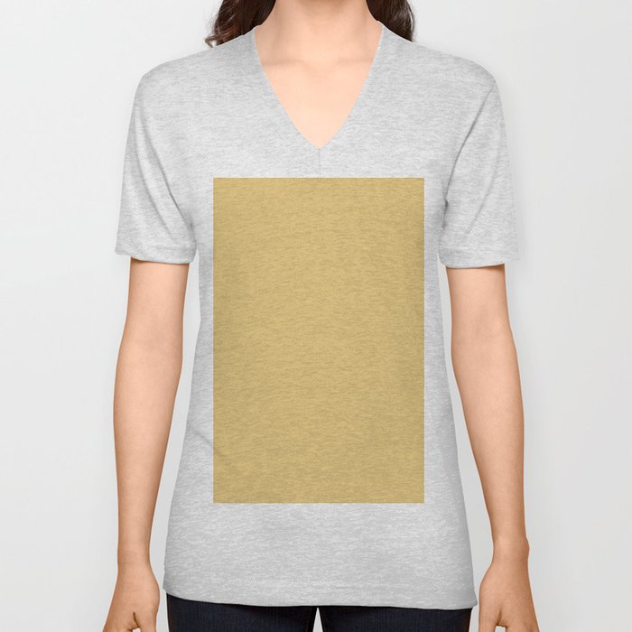 Golden Thread  V Neck T Shirt