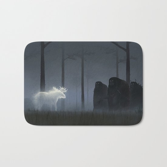 Wandering In The Night Bath Mat