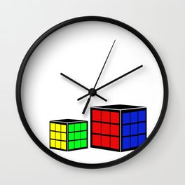 rubiks cube Wall Clock