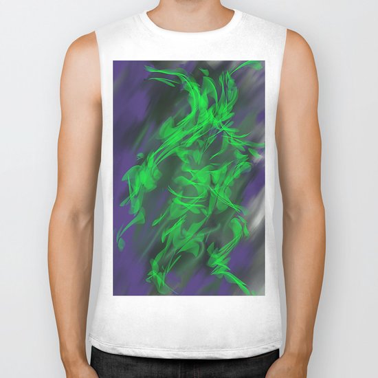 Green Warrior Biker Tank