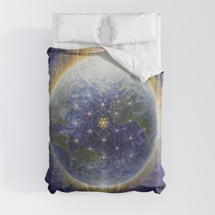 HealingEarth by AutumnSkyeART Duvet Cover