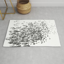 School of fish Rug