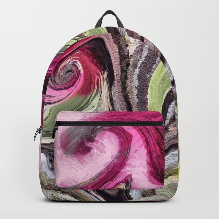 Art Pink Backpack