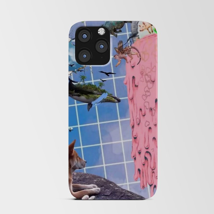 Turtles & Pigs All the Way Down iPhone Card Case