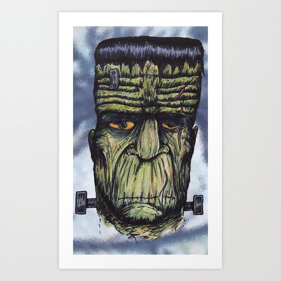 The Monster Art Print