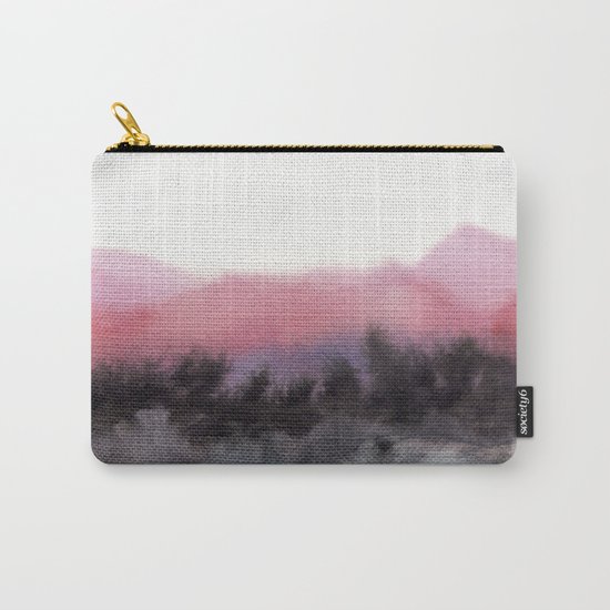 Watercolor abstract landscape 10 Carry-All Pouch
