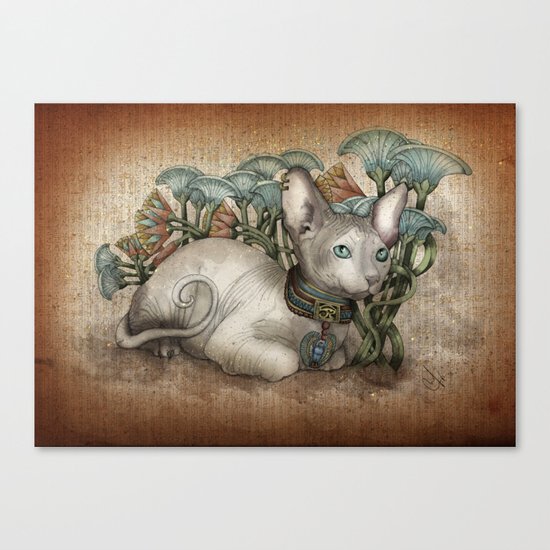 Bastet Canvas Print