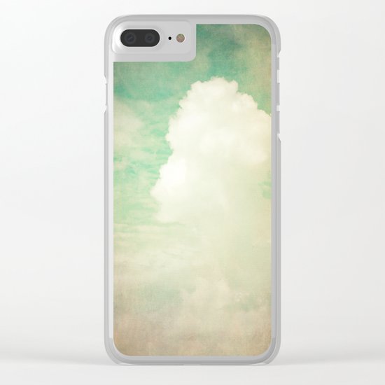 Faded Dreams Clear iPhone Case