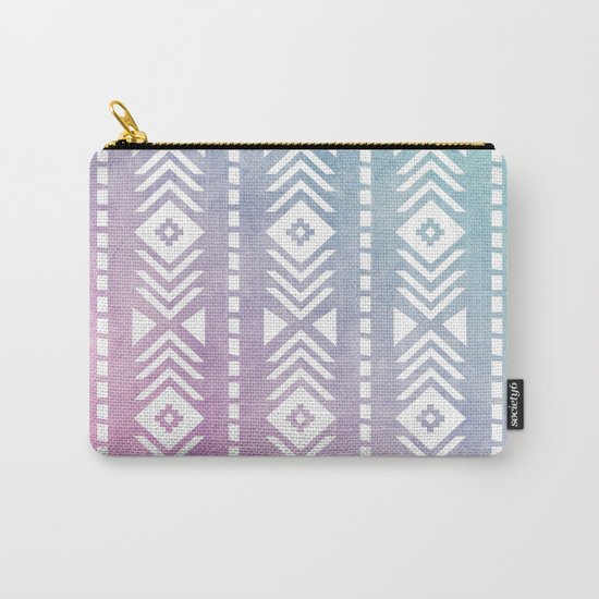 Aztec Pattern 12 Carry-All Pouch