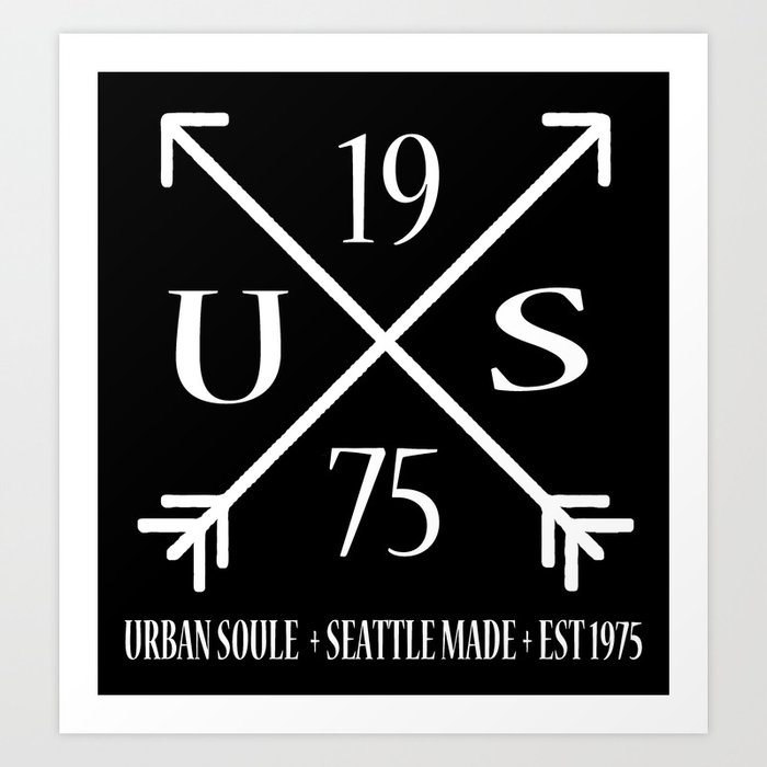 US Arrow Logo Art Print