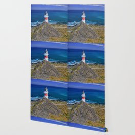 New Zealand Photography - Cape Palliser By The Blue Ocean Wallpaper