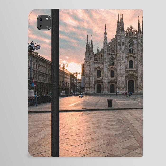 Milan Italy iPad Folio Case