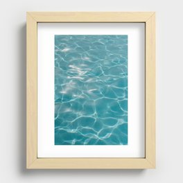 Reflective Water Recessed Framed Print