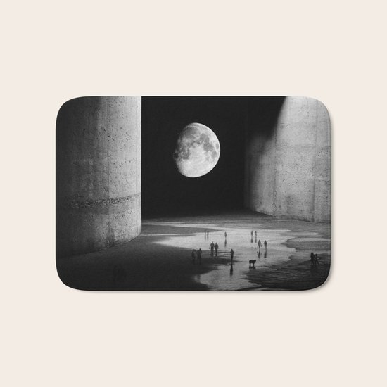 To the Moon Bath Mat