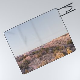 Palo Duro Sunset - Texas Photography Picnic Blanket