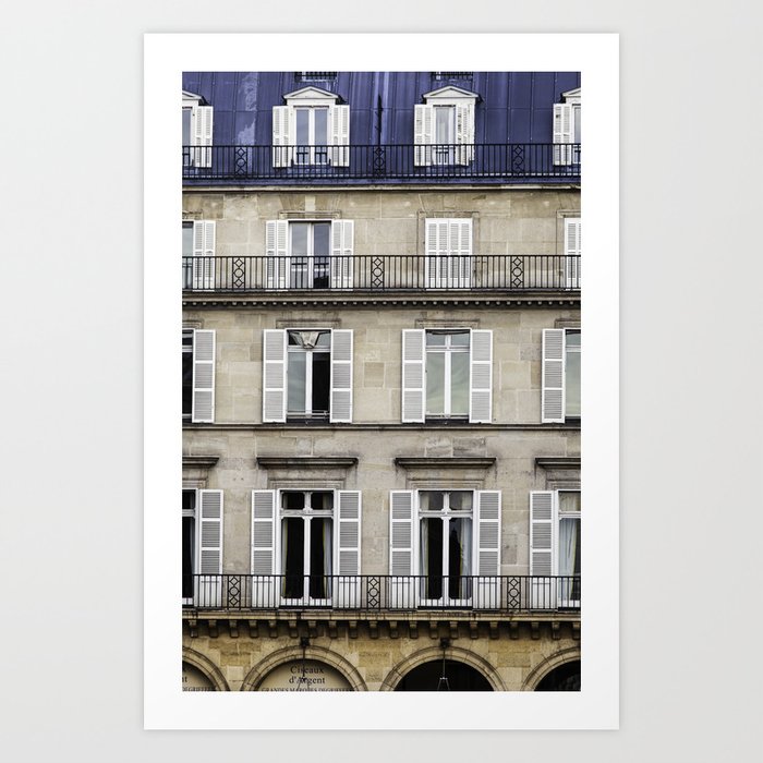 French Architecture Art Print