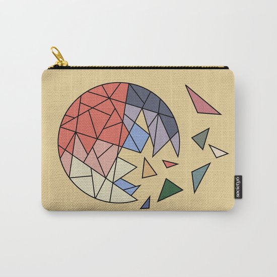 CONSTANT EVOLUTION (abstract geometric) Carry-All Pouch