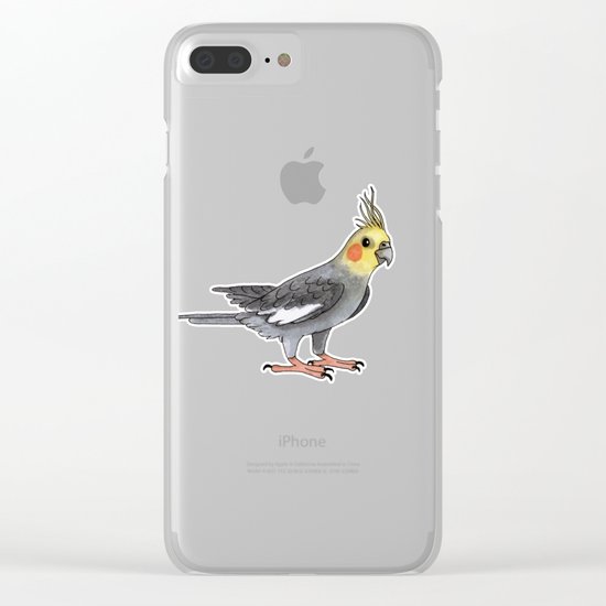 Cockatiel Clear iPhone Case