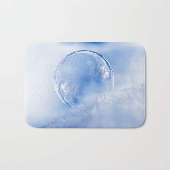 Blue Sky Bubble Bath Mat