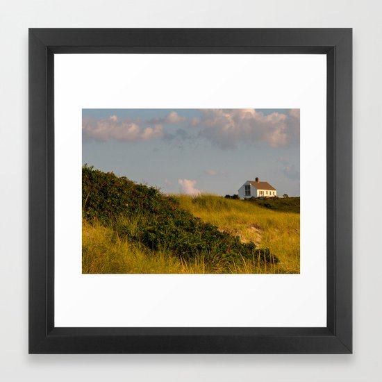 Edward Hopper House Truro Cape Cod Framed Art Print By Benasen