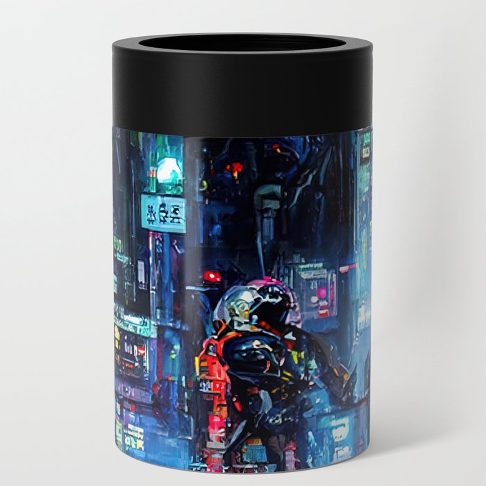 Streets of Neo-Tokyo Can Cooler