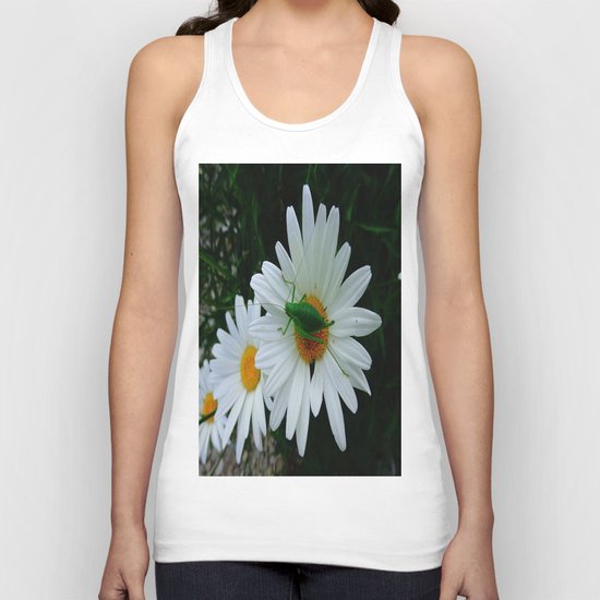 flower Unisex Tank Top