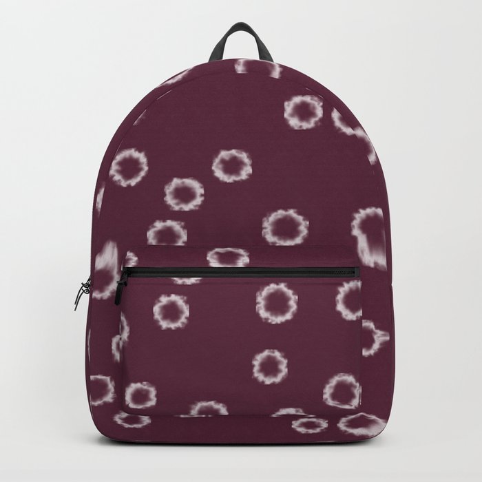 Autumn dots purple Backpack