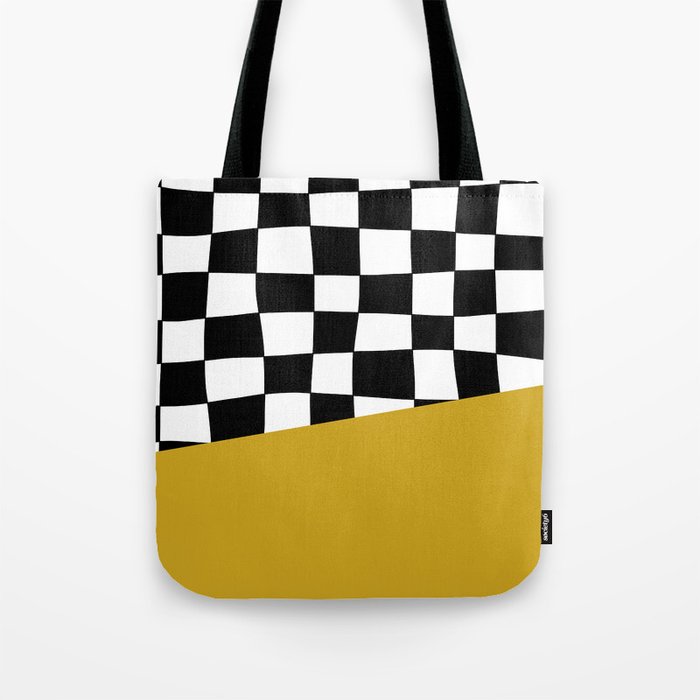 Yellow bag deals with black stripe