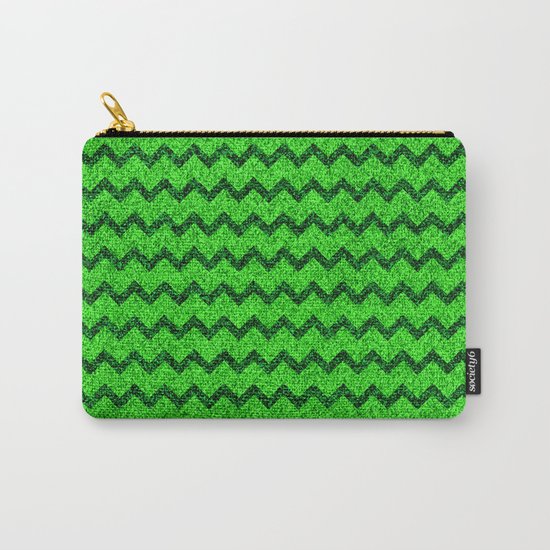 Chevron Glitter Pattern 05 Carry-All Pouch