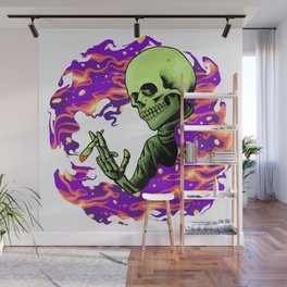 High Skull Wall Mural