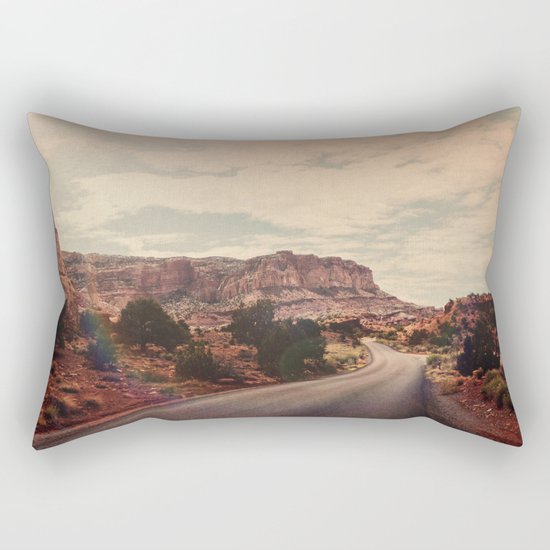 Desert Solitude Rectangular Pillow