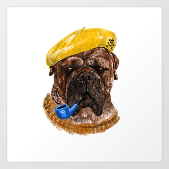 Mr.Boss Art Print