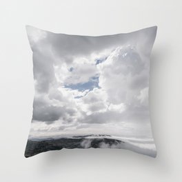 /// On top of the world ///  Throw Pillow