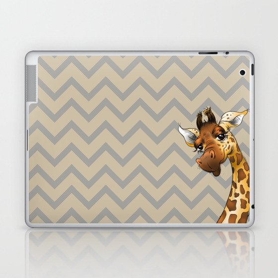 Chevron Giraffe! Laptop & iPad Skin