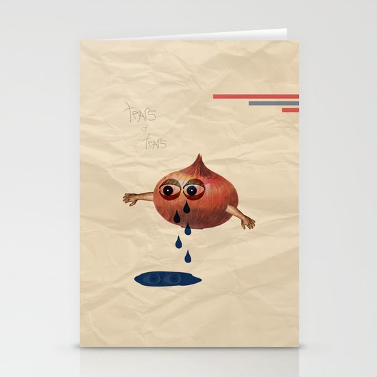 Tears of Fears. Stationery Cards