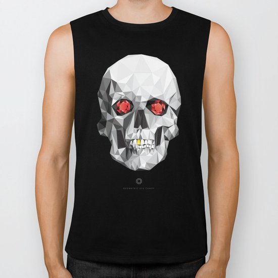 Geometric Eye Candy Biker Tank