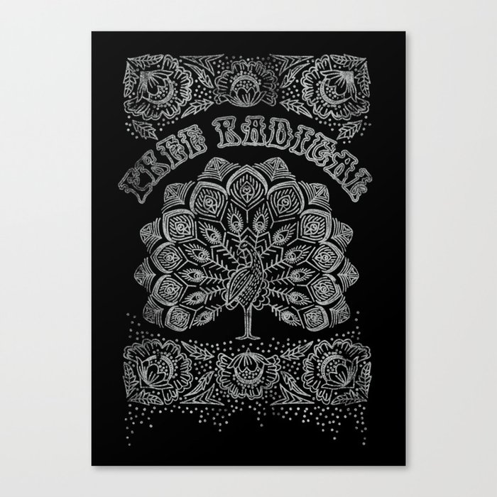 Free Radical Canvas Print by daniroxanne Society6