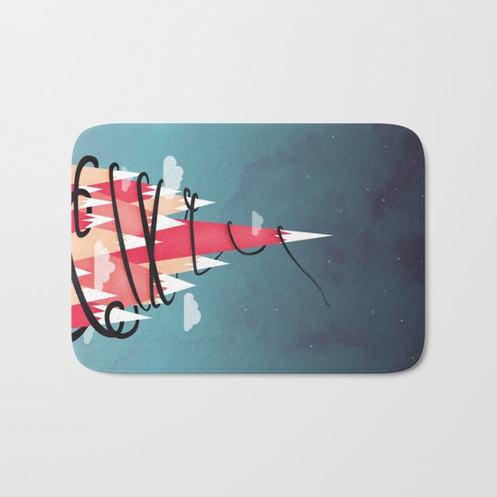 Up To The Stars Bath Mat