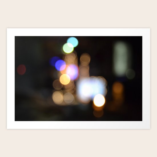 Bokeh 10 Art Print