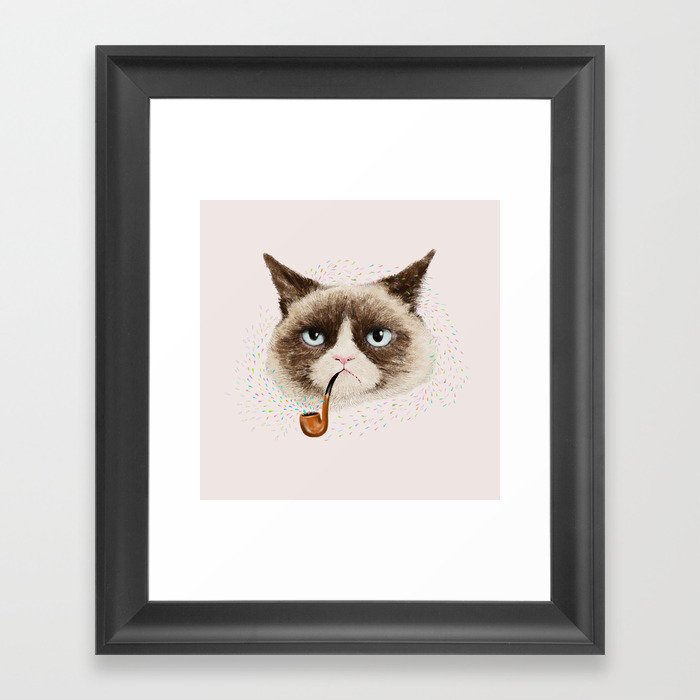 Sailor Cat VI Framed Art Print
