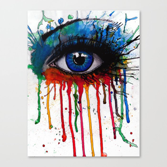 See My Soul Canvas Print