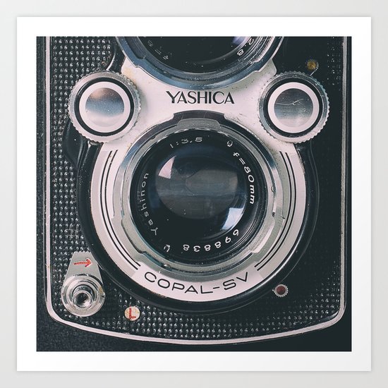 Photography camera 4 Art Print