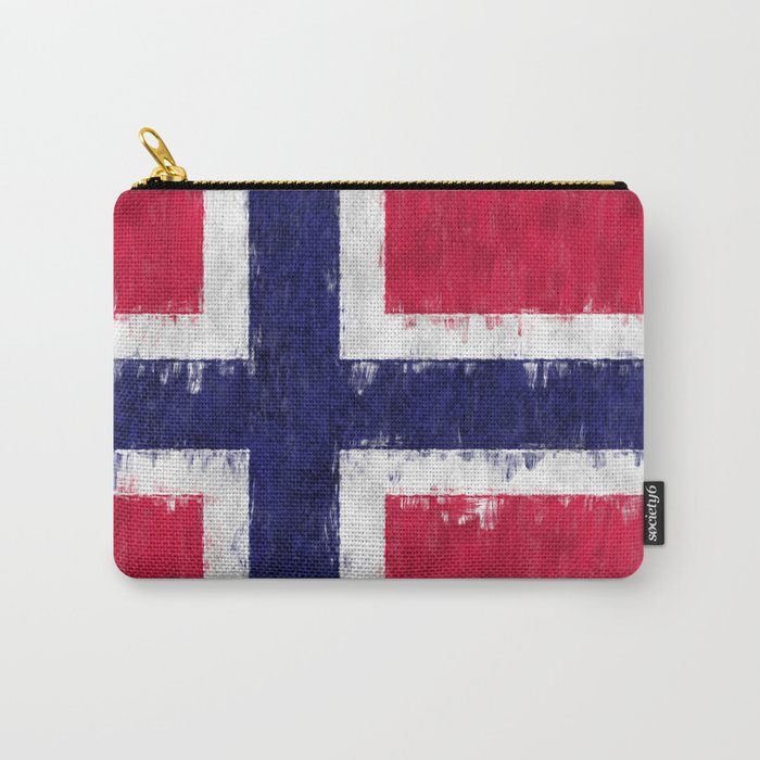 Norway Oil Painting Drawing Carry-All Pouch
