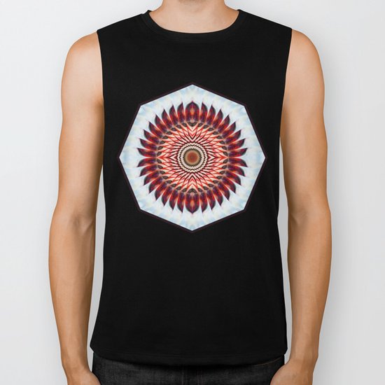 Windmill mandala Biker Tank