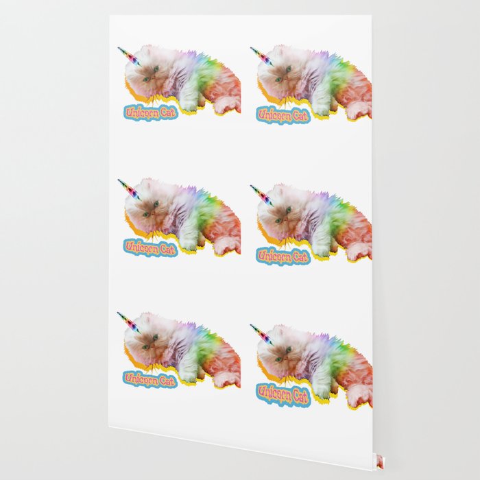 Unicorn Cat Photo By Acci Wallpaper By Vanyssagraphics Society6