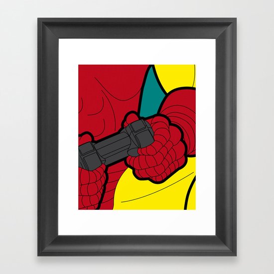 The secret life of heroes - IronGame Framed Art Print