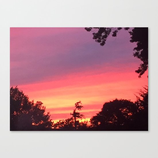 Sunset Canvas Print