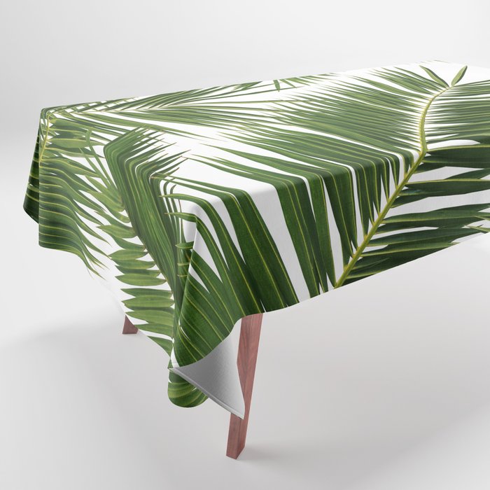 Palm Leaves Jungle Finesse #1 #tropical #wall #art #society6 Tablecloth